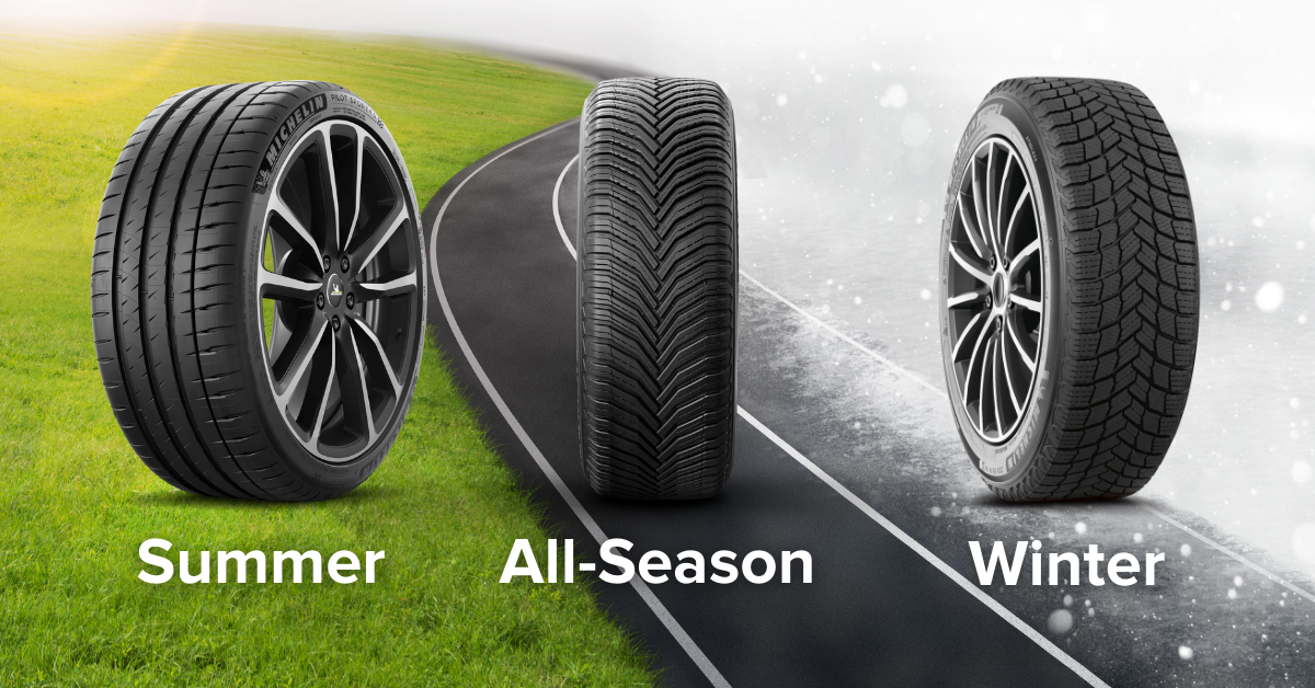 Why Do I Need Different Winter & Summer Tires?